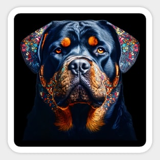 Rottweiler Ai generated Sticker